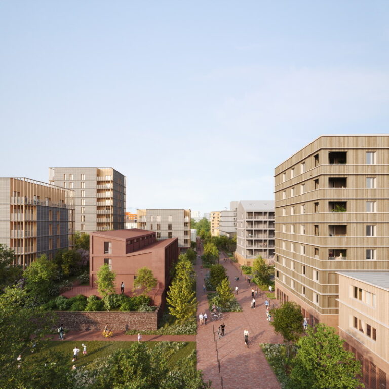 Perspective Grande Prairie Depuis Un Balcon Alexandre Besson