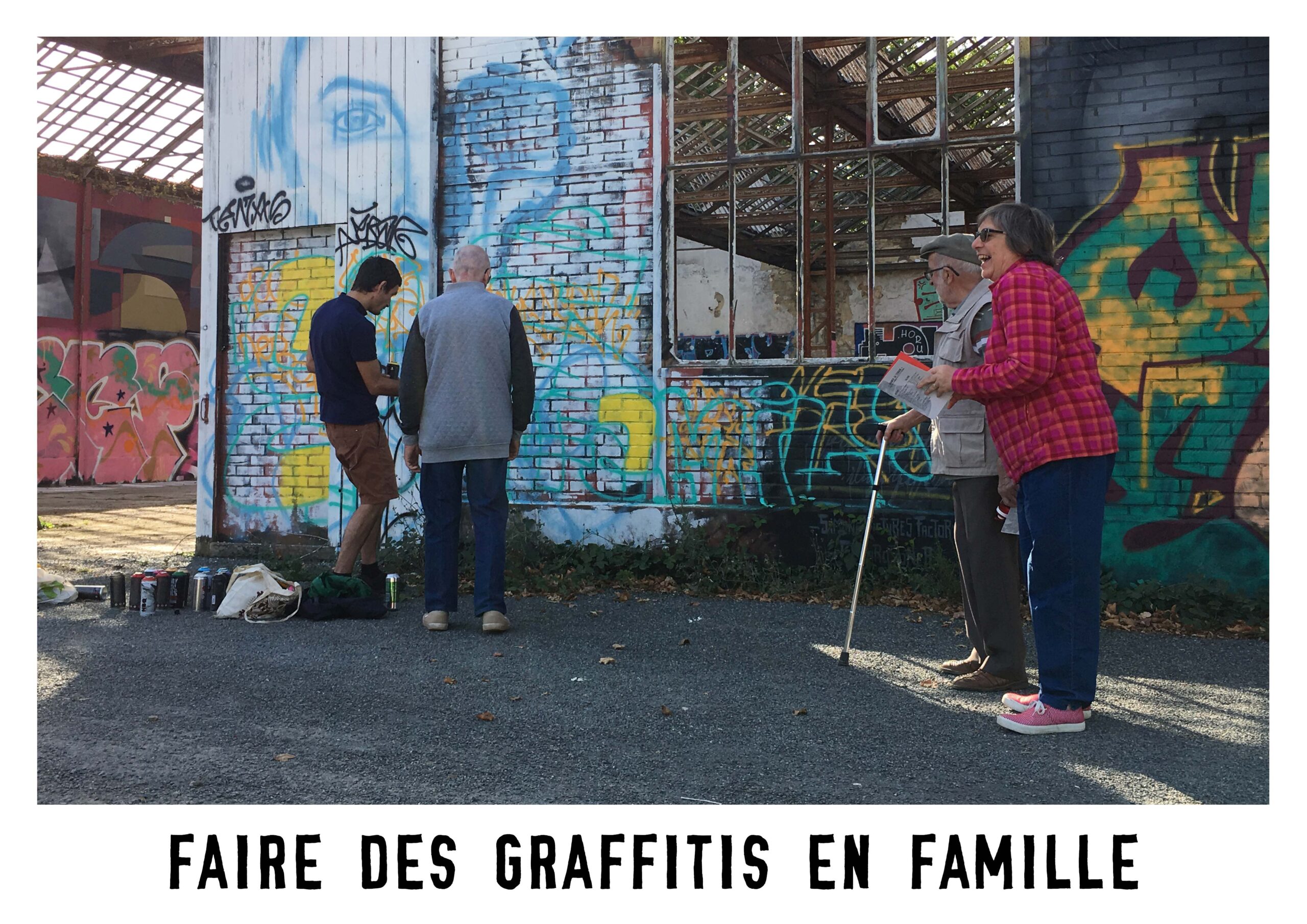 Activité faire des graffitis