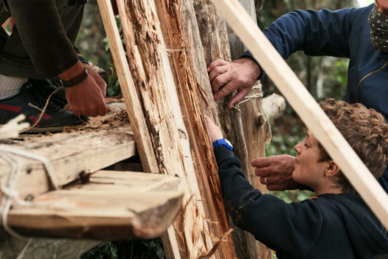 Activité lors de l'événement Courrouze Playground