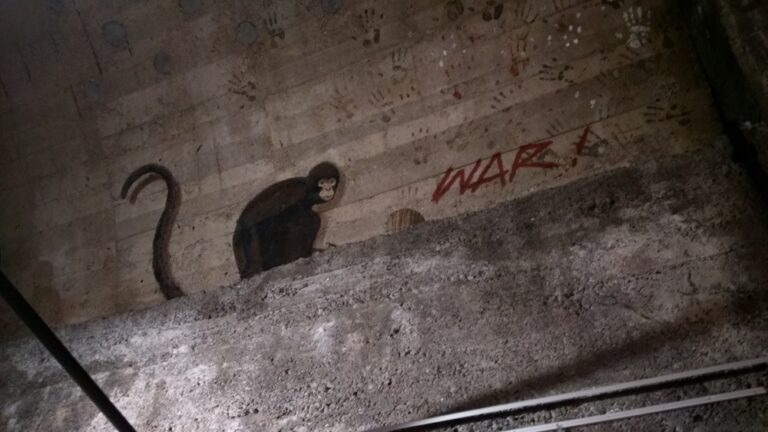 Fresque de WAR ! au Pavillon Courrouze © Territoires Rennes