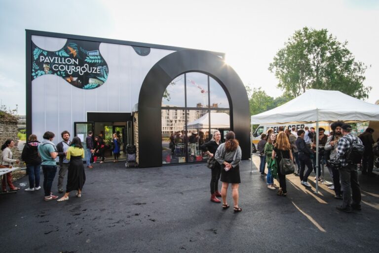 Inauguration de la maison du projet "Le Pavillon"