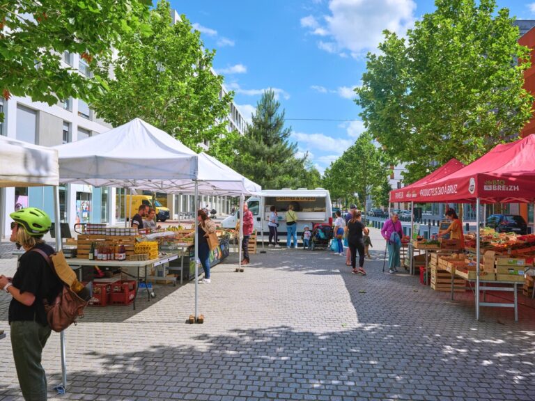 Marche Place Jeanne Laurent Coeur Courrouze Christophe Le Devehat