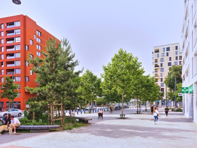 Place Jeanne Laurent Coeur Courrouze Christophe Le Devehat