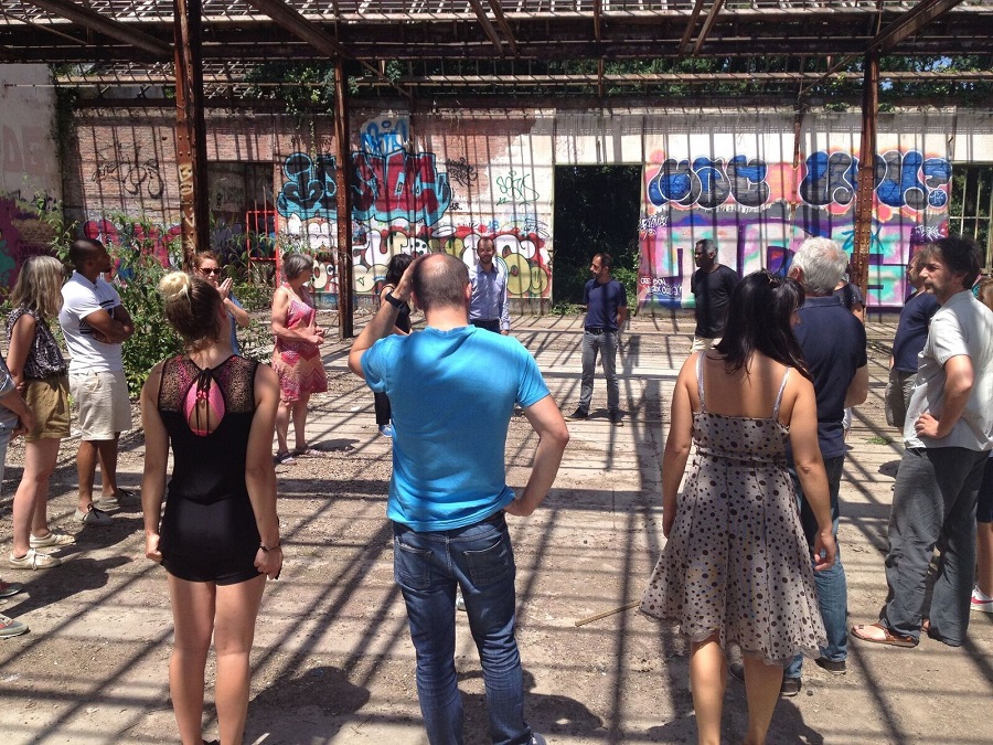 Atelier avec les habitants