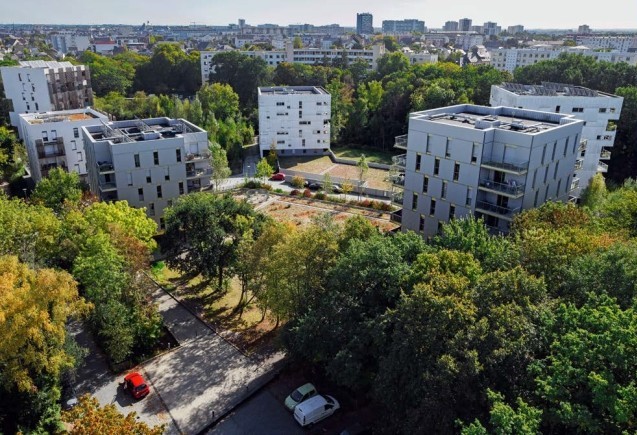 La courrouze parc en ville