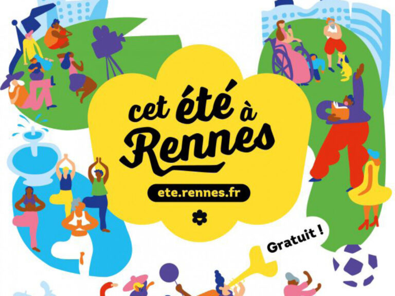 Affiche "Cet été à Rennes"