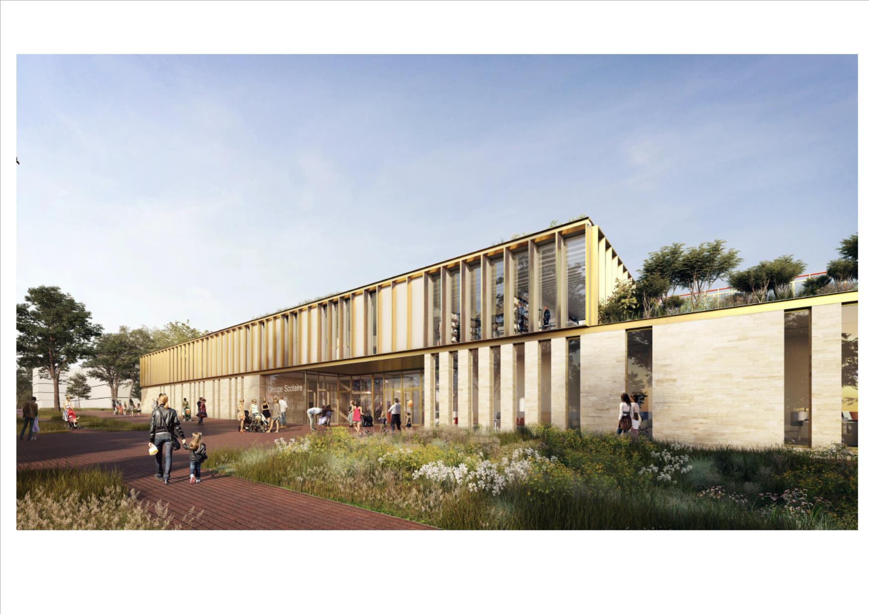 Perspective de l'école Simone Veil