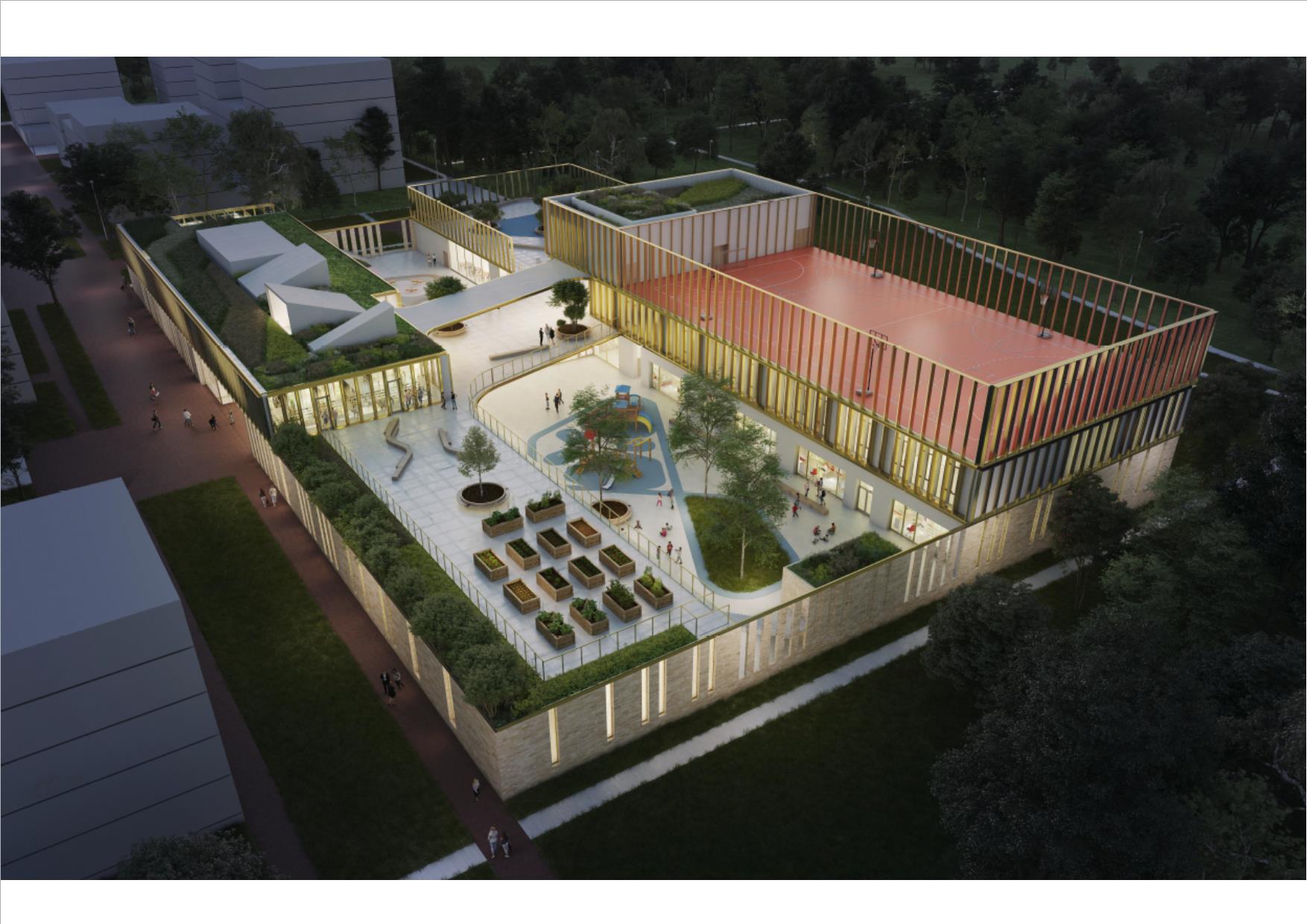 Perspective de l'école Simone Veil