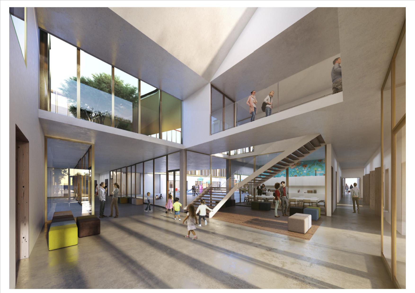 Perspective de l'école Simone Veil