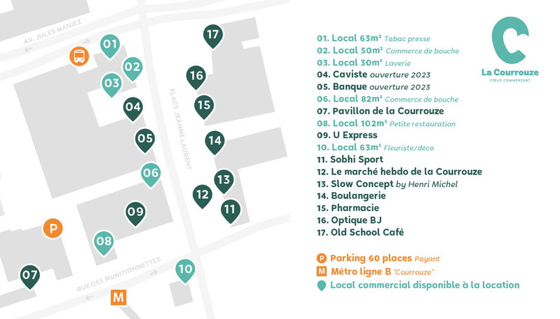 plan cœur commerçant